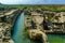 Restored Roman dam and canal, Taninim Stream Nature Reserve