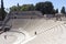 Restored ruins from Pompeii theater