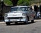 Restored Silver Chevrolet In Havana Cuba