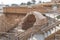 A restored stone kiln is located on the archaeological site of the tomb of the prophet Samue on Mount Joyl near Jerusalem in