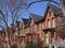 Restored Victorian houses