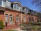 Restored Victorian houses