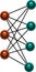 Restricted Boltzmann Machine Neural Network Component Illustration Diagram