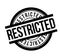 Restricted rubber stamp