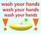 Restroom bathroom wash your hands