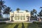 Restrooms in Art Deco Style at the Ocean Drive in South Beach Miami