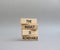 The result is achievable symbol. Concept words The result is achievable on wooden blocks. Beautiful grey background. Business and