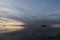 Resupply cargo barge on waters of Nunavut