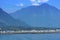 Resurrection Bay and Seward Harbor in Kenai Fjords National Park, Seward Alaska