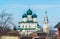 Resurrection Cathedral in Tutaev, Russia. Golden Ring Travel