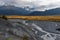 Resurrection River at Exit Glacier, Harding Icefield, Kenai Fjords National Park, Seward, Alaska, United States