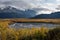 Resurrection River Valley at Exit Glacier, Kenai Fjords National Park, Seward, Alaska, United States