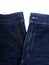 retail denim sale or weight loss image showing open jeans