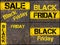 Retail Sales Conceptual images with Black Friday message