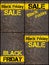 Retail Sales Conceptual images with Black Friday message