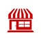 Retail shop icon - for stock