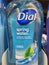 Retail store bath soap body wash Dial Spring