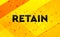 Retain abstract digital banner yellow background