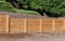 Retaining Wall made of wood