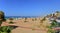 Rethymno city beach editorial