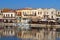 Rethymno city at Crete island in Greece