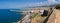 Rethymno cityscape panorama Crete Greece