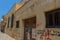 Rethymno, Greece - August 5, 2016: Abandoned building of the Na