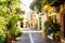 Rethymno Greece Crete. Walk around the old resort town Rethymno in Greece. Architecture and Mediterranean attractions on