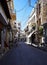 RETHYMNO, GREECE - MAY 27, 2017: Buildings in old town of Rethymno.