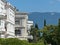 Retinue building of the Livadia Palace. In 1911, a white Palace in the Italian Renaissance style