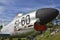 Retired F-86D Sabre dog airplane