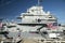 Retired Ship USS Yorktown on display.