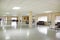 Retirement home interior. Rest area hall. Geriatric health center indoor