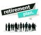 Retirement Plan Retirement Planning Pension Concept