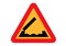 Retractable bridge roadsign Sign