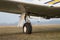 Retractable landing gear of single-engine aircraft