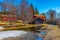 retreat house in the Trondelag folk museum in Trondheim, Norway