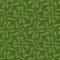 Retro 1960 style green printed pattern in seamless repeat. Vintage mid century forest moss tone on tone for soft