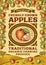 Retro apples poster