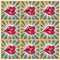 Retro background seamless lips print background