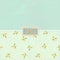 Retro background in shabby chic style