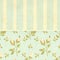 Retro background in shabby chic style