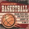 Retro Basketball Tournament Poster