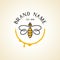 Retro Bee Logo