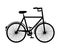 retro bicycle hipster style isolated icon design