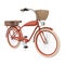 Retro Bicycle Isolated