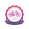 Retro Bicycle service and repair vintage logo