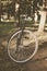 Retro Bicycle with vintage overlay