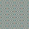 Retro Boho Graphic Vector Seamless Pattern With Turquoise Beige Color Palette