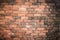 Retro brick background